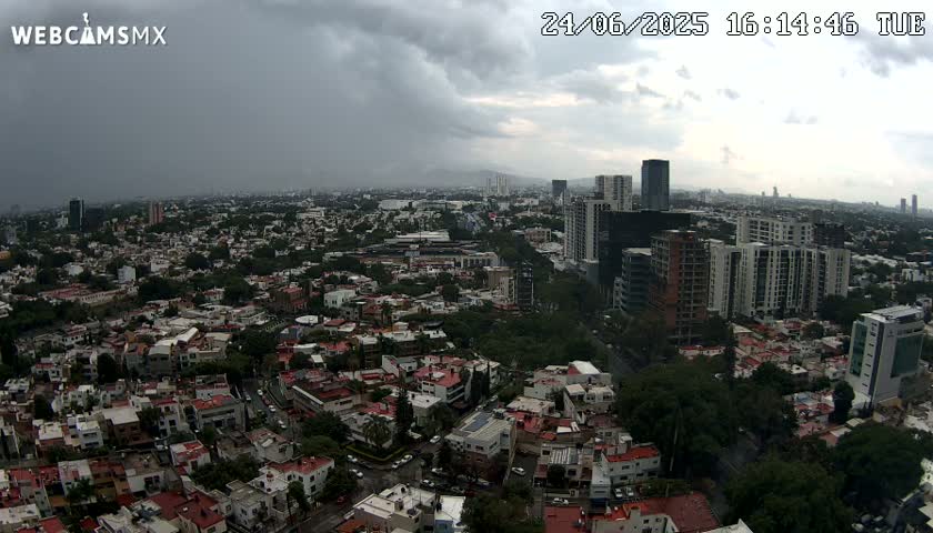 Ciudad de Guadalajara City Skyline Live Cam - Guadalajara, Jalisco, Mexico