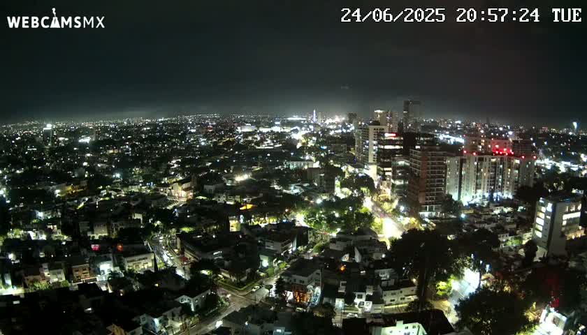 Ciudad de Guadalajara City Skyline Live Cam - Guadalajara, Jalisco, Mexico