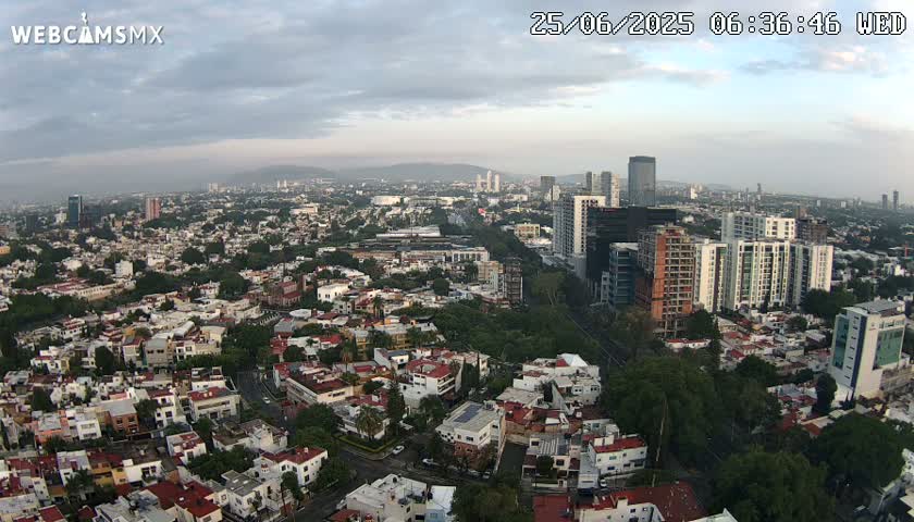 Ciudad de Guadalajara City Skyline Live Cam - Guadalajara, Jalisco, Mexico