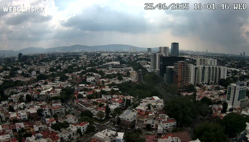 Ciudad de Guadalajara City Skyline Live Cam - Guadalajara, Jalisco, Mexico