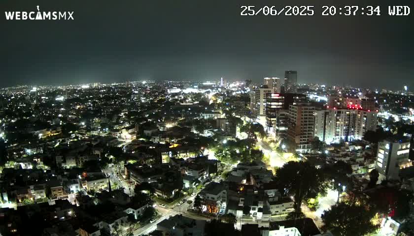 Ciudad de Guadalajara City Skyline Live Cam - Guadalajara, Jalisco, Mexico