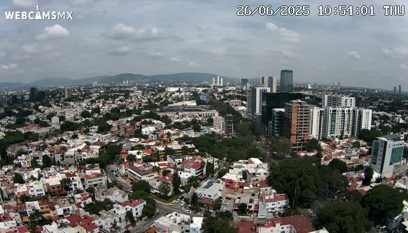 Ciudad de Guadalajara City Skyline Live Cam - Guadalajara, Jalisco, Mexico