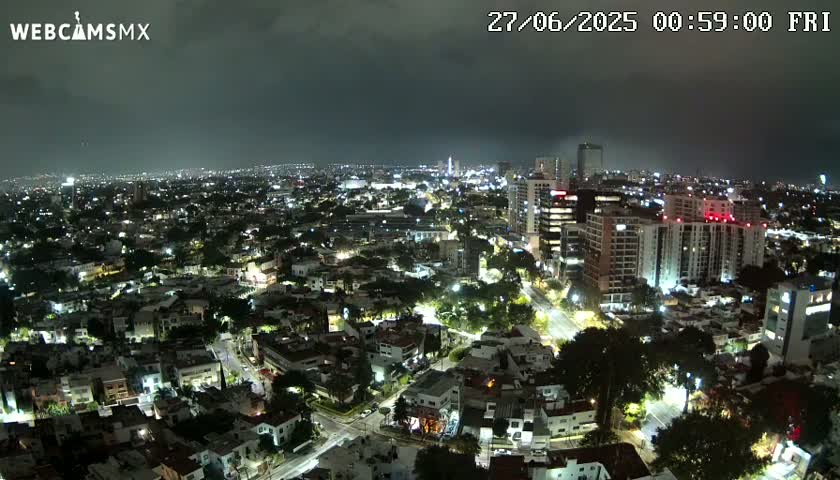 Ciudad de Guadalajara City Skyline Live Cam - Guadalajara, Jalisco, Mexico
