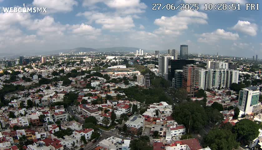 Ciudad de Guadalajara City Skyline Live Cam - Guadalajara, Jalisco, Mexico