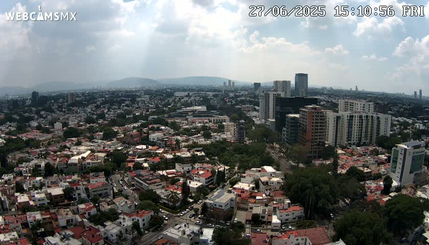 Ciudad de Guadalajara City Skyline Live Cam - Guadalajara, Jalisco, Mexico
