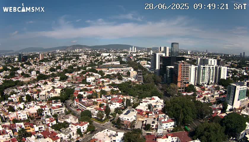 Ciudad de Guadalajara City Skyline Live Cam - Guadalajara, Jalisco, Mexico