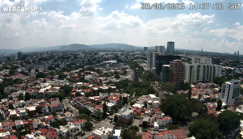 Ciudad de Guadalajara City Skyline Live Cam - Guadalajara, Jalisco, Mexico