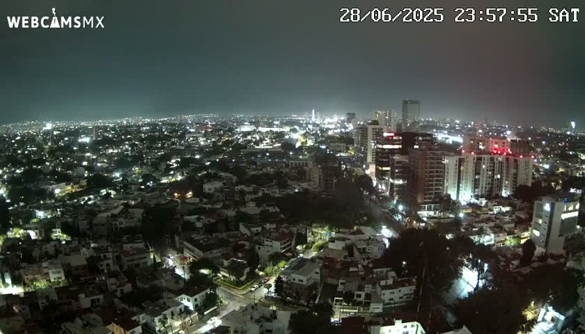 Ciudad de Guadalajara City Skyline Live Cam - Guadalajara, Jalisco, Mexico