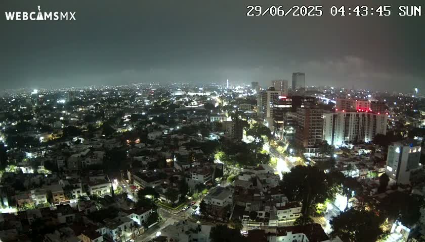 Ciudad de Guadalajara City Skyline Live Cam - Guadalajara, Jalisco, Mexico
