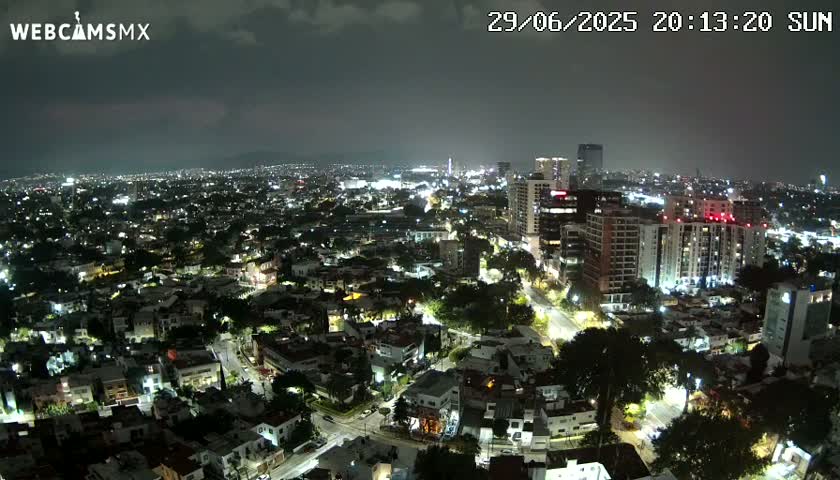 Ciudad de Guadalajara City Skyline Live Cam - Guadalajara, Jalisco, Mexico