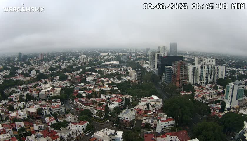 Ciudad de Guadalajara City Skyline Live Cam - Guadalajara, Jalisco, Mexico
