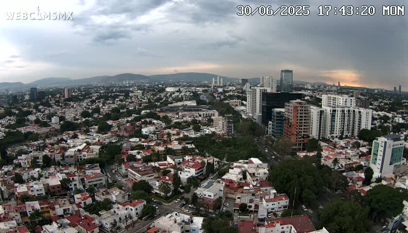 Ciudad de Guadalajara City Skyline Live Cam - Guadalajara, Jalisco, Mexico