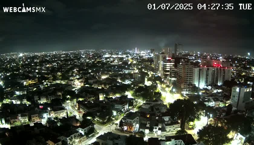 Ciudad de Guadalajara City Skyline Live Cam - Guadalajara, Jalisco, Mexico