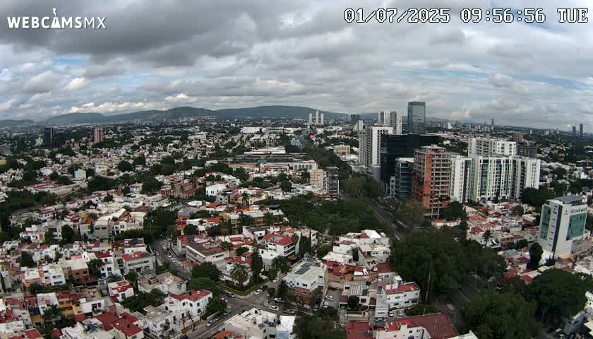 Ciudad de Guadalajara City Skyline Live Cam - Guadalajara, Jalisco, Mexico