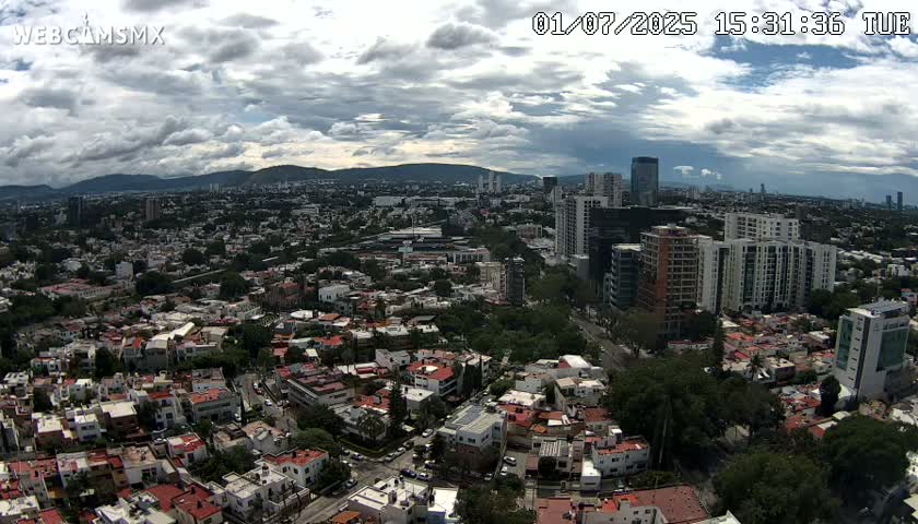 Ciudad de Guadalajara City Skyline Live Cam - Guadalajara, Jalisco, Mexico