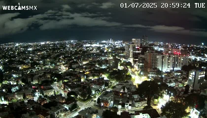 Ciudad de Guadalajara City Skyline Live Cam - Guadalajara, Jalisco, Mexico