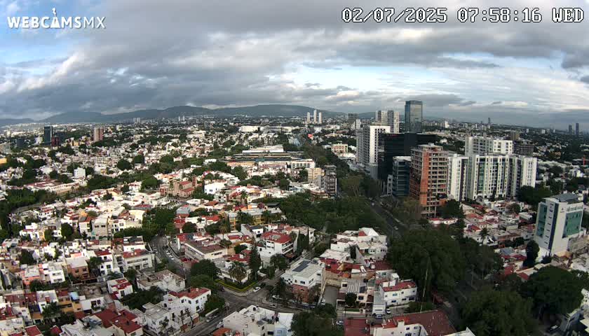 Ciudad de Guadalajara City Skyline Live Cam - Guadalajara, Jalisco, Mexico