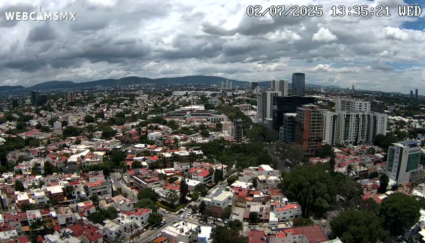 Ciudad de Guadalajara City Skyline Live Cam - Guadalajara, Jalisco, Mexico