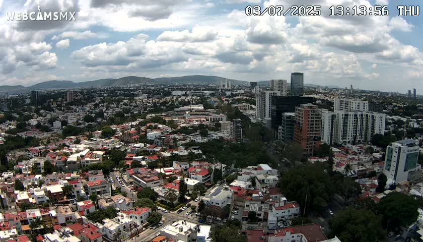 Ciudad de Guadalajara City Skyline Live Cam - Guadalajara, Jalisco, Mexico