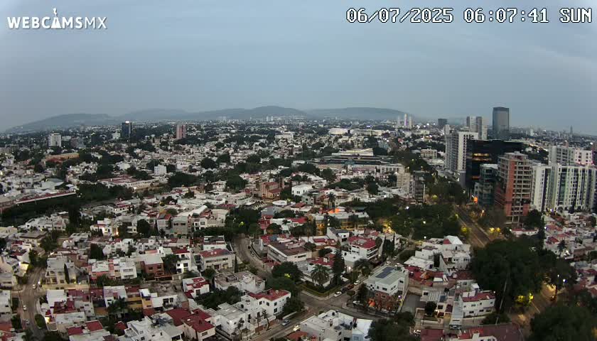 Ciudad de Guadalajara City Skyline Live Cam - Guadalajara, Jalisco, Mexico