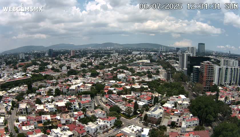 Ciudad de Guadalajara City Skyline Live Cam - Guadalajara, Jalisco, Mexico