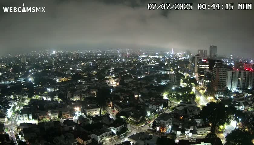 Ciudad de Guadalajara City Skyline Live Cam - Guadalajara, Jalisco, Mexico