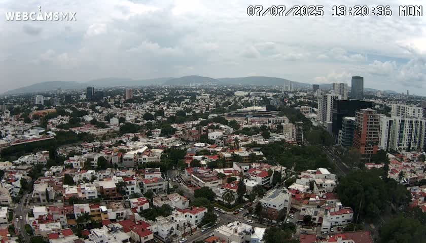 Ciudad de Guadalajara City Skyline Live Cam - Guadalajara, Jalisco, Mexico