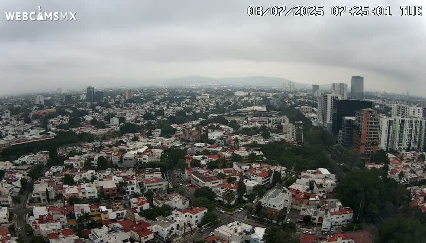 Ciudad de Guadalajara City Skyline Live Cam - Guadalajara, Jalisco, Mexico
