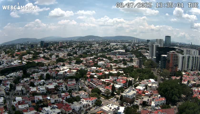 Ciudad de Guadalajara City Skyline Live Cam - Guadalajara, Jalisco, Mexico