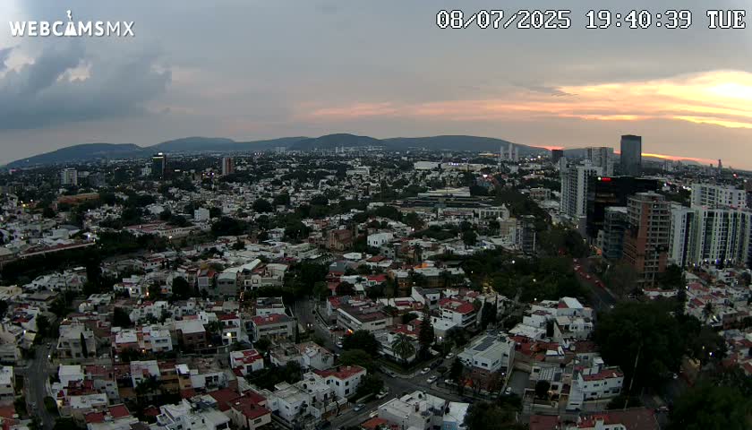 Ciudad de Guadalajara City Skyline Live Cam - Guadalajara, Jalisco, Mexico