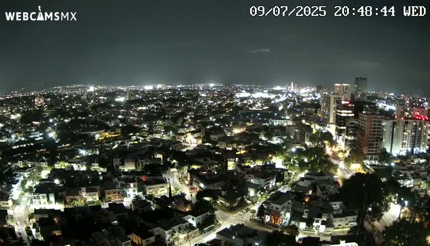 Ciudad de Guadalajara City Skyline Live Cam - Guadalajara, Jalisco, Mexico