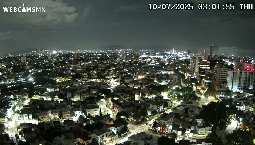 Ciudad de Guadalajara City Skyline Live Cam - Guadalajara, Jalisco, Mexico