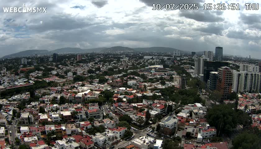 Ciudad de Guadalajara City Skyline Live Cam - Guadalajara, Jalisco, Mexico