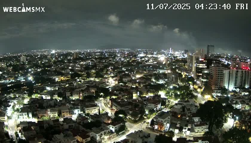 Ciudad de Guadalajara City Skyline Live Cam - Guadalajara, Jalisco, Mexico