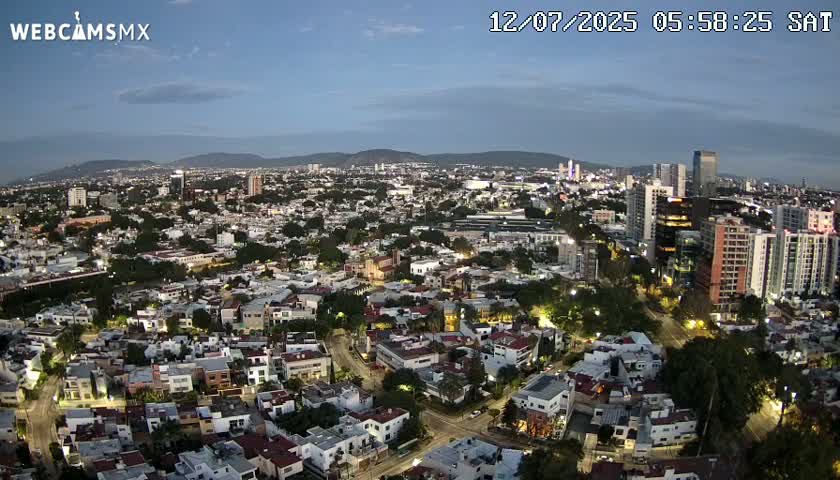 Ciudad de Guadalajara City Skyline Live Cam - Guadalajara, Jalisco, Mexico