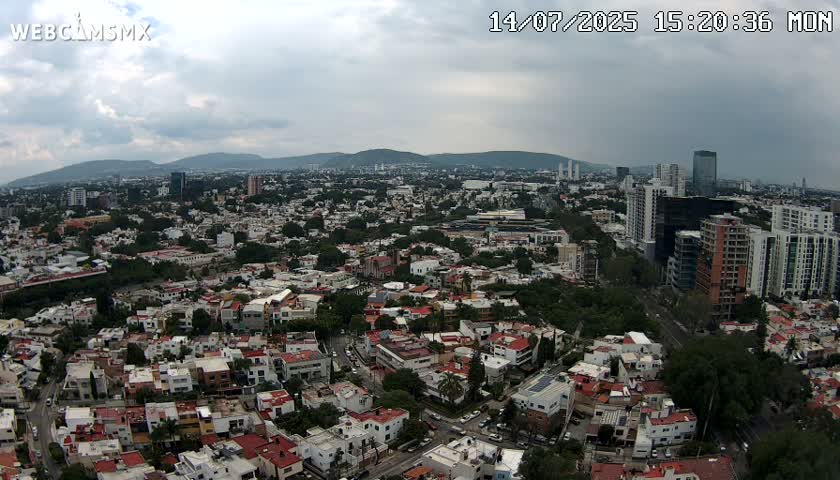Ciudad de Guadalajara City Skyline Live Cam - Guadalajara, Jalisco, Mexico