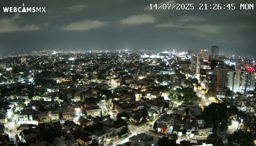 Ciudad de Guadalajara City Skyline Live Cam - Guadalajara, Jalisco, Mexico