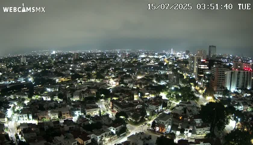 Ciudad de Guadalajara City Skyline Live Cam - Guadalajara, Jalisco, Mexico
