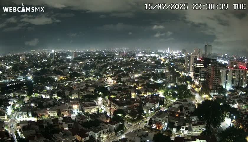 Ciudad de Guadalajara City Skyline Live Cam - Guadalajara, Jalisco, Mexico