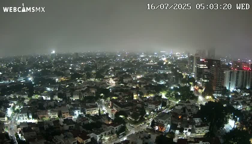 Ciudad de Guadalajara City Skyline Live Cam - Guadalajara, Jalisco, Mexico