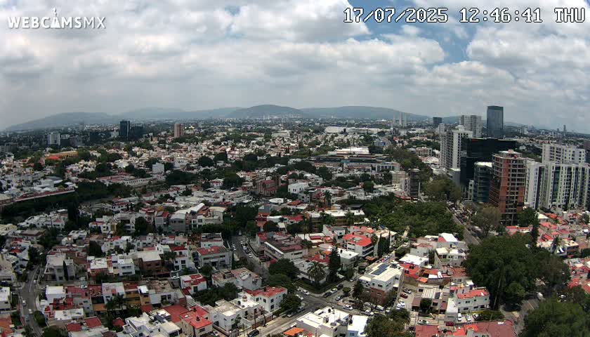 Ciudad de Guadalajara City Skyline Live Cam - Guadalajara, Jalisco, Mexico