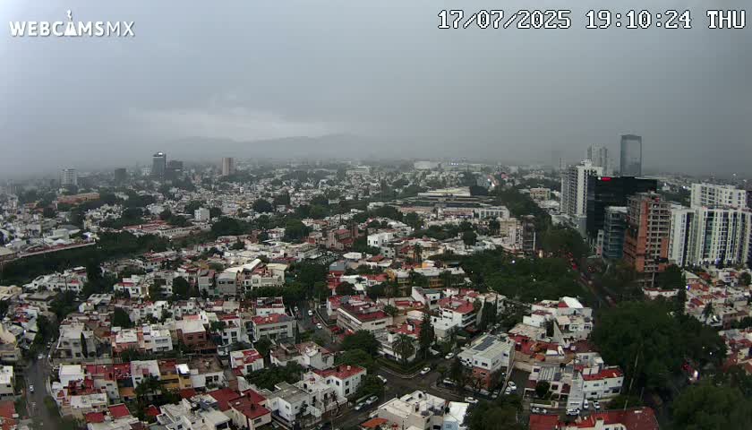 Ciudad de Guadalajara City Skyline Live Cam - Guadalajara, Jalisco, Mexico