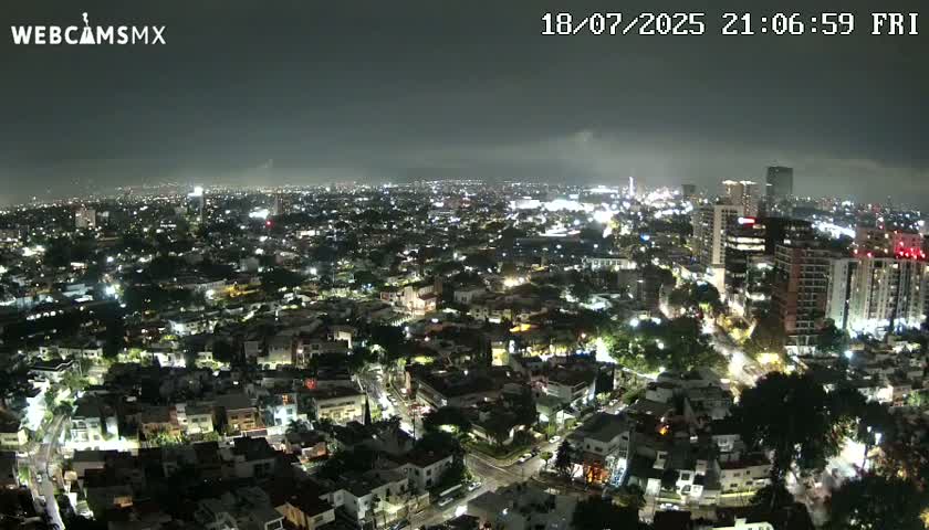 Ciudad de Guadalajara City Skyline Live Cam - Guadalajara, Jalisco, Mexico
