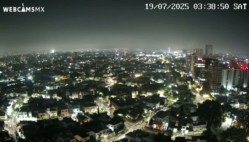 Ciudad de Guadalajara City Skyline Live Cam - Guadalajara, Jalisco, Mexico