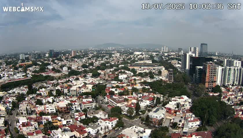 Ciudad de Guadalajara City Skyline Live Cam - Guadalajara, Jalisco, Mexico