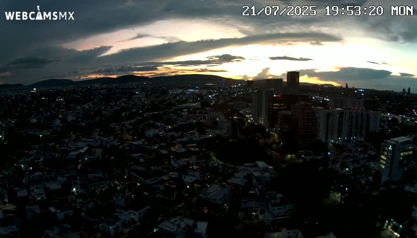 Ciudad de Guadalajara City Skyline Live Cam - Guadalajara, Jalisco, Mexico