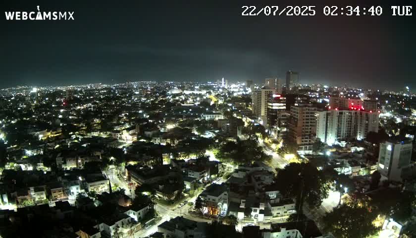 Ciudad de Guadalajara City Skyline Live Cam - Guadalajara, Jalisco, Mexico