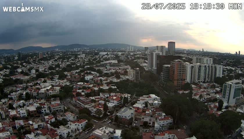 Ciudad de Guadalajara City Skyline Live Cam - Guadalajara, Jalisco, Mexico