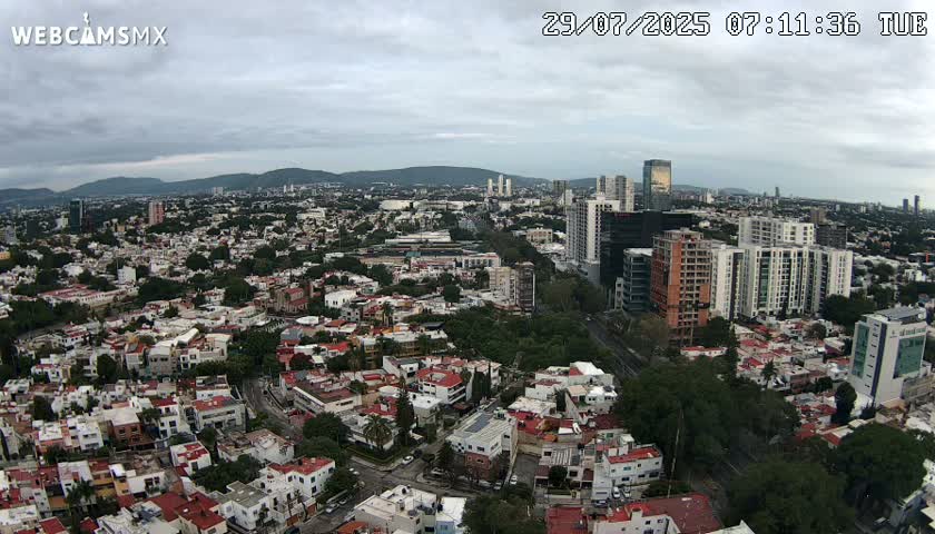 Ciudad de Guadalajara City Skyline Live Cam - Guadalajara, Jalisco, Mexico