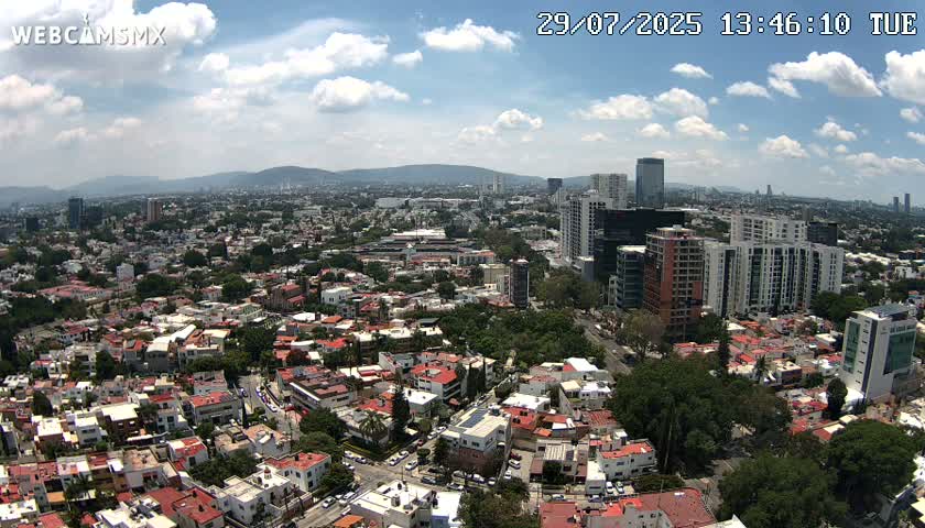 Ciudad de Guadalajara City Skyline Live Cam - Guadalajara, Jalisco, Mexico